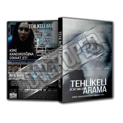Tehlikeli Arama - Don't Hang Up 2016 Cover Tasarımı (Dvd Cover)